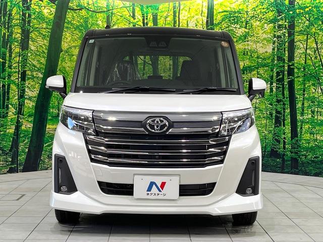 ルーミー カスタムＧ－Ｔ　登録済未使用車　ターボ　純正９型デイスプレイオーディオ　両側電動スライドドア　全周囲カメラ　衝突軽減装置　レーダークルーズ　スマートキー　ＬＥＤヘッド　レーンアシスト　オートライト　オートエアコン（14枚目）