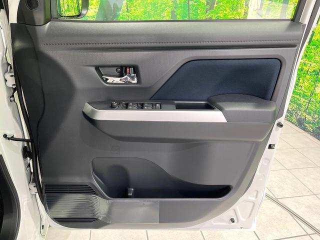 ルーミー カスタムＧ－Ｔ　登録済未使用車　ターボ　純正９型デイスプレイオーディオ　両側電動スライドドア　全周囲カメラ　衝突軽減装置　レーダークルーズ　スマートキー　ＬＥＤヘッド　レーンアシスト　オートライト　オートエアコン（34枚目）