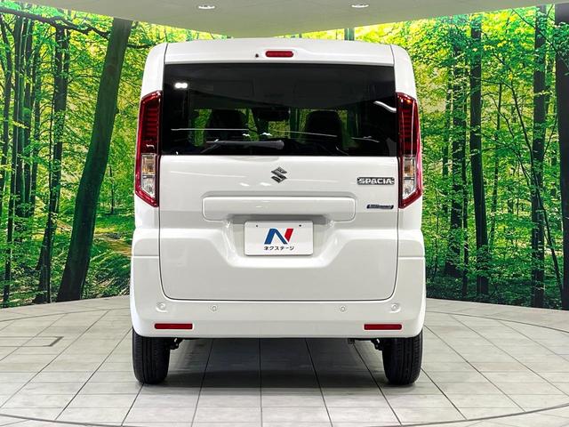 スペーシア ハイブリッドＧ　届出済未使用車　衝突被害軽減システム　コーナーセンサー　スマートキー　ＬＥＤヘッド　オートライト　オートエアコン　ハイビームアシスト　誤発進抑制機能　車線逸脱防止警報　先行車発進お知らせ機能（15枚目）