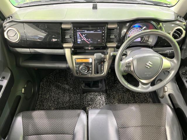 ハスラー ＪスタイルＩＩ　禁煙車　衝突被害軽減装置　純正ナビ　全周囲カメラ　ハーフレザーシート　ドラレコ　スマートキ　ＨＩＤヘッド　ＥＴＣ　純正１５インチアルミ　車線逸脱警報　オートライト　オートエアコン　Ｂｌｕｅｔｏｏｔｈ（2枚目）