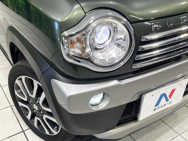 ハスラー ＪスタイルＩＩ　禁煙車　衝突被害軽減装置　純正ナビ　全周囲カメラ　ハーフレザーシート　ドラレコ　スマートキ　ＨＩＤヘッド　ＥＴＣ　純正１５インチアルミ　車線逸脱警報　オートライト　オートエアコン　Ｂｌｕｅｔｏｏｔｈ（13枚目）