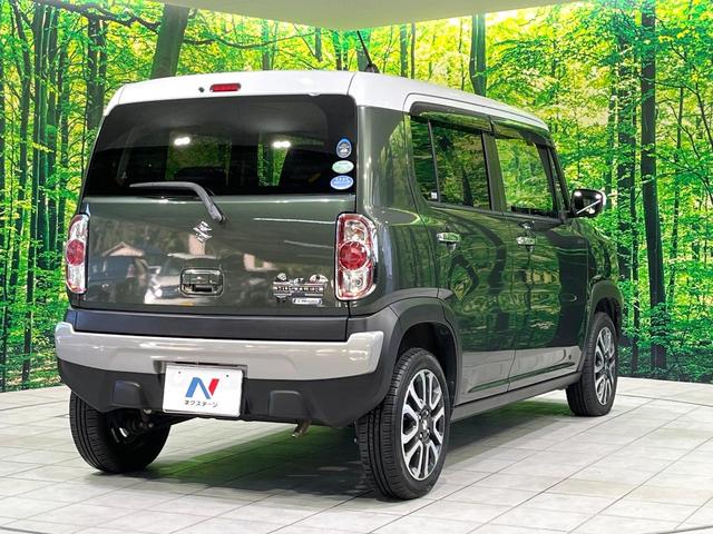 ハスラー ＪスタイルＩＩ　禁煙車　衝突被害軽減装置　純正ナビ　全周囲カメラ　ハーフレザーシート　ドラレコ　スマートキ　ＨＩＤヘッド　ＥＴＣ　純正１５インチアルミ　車線逸脱警報　オートライト　オートエアコン　Ｂｌｕｅｔｏｏｔｈ（17枚目）