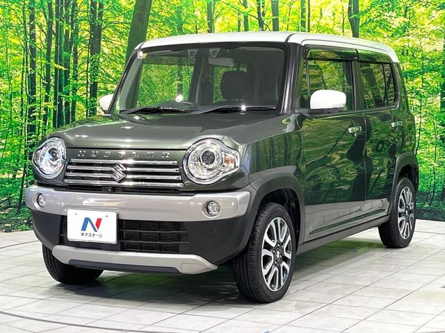 ハスラー ＪスタイルＩＩ　禁煙車　衝突被害軽減装置　純正ナビ　全周囲カメラ　ハーフレザーシート　ドラレコ　スマートキ　ＨＩＤヘッド　ＥＴＣ　純正１５インチアルミ　車線逸脱警報　オートライト　オートエアコン　Ｂｌｕｅｔｏｏｔｈ（23枚目）