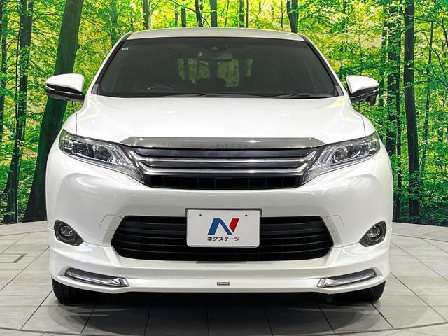 ハリアー プレミアム 禁煙車 モデリスタエアロ 純正ナビ バックカメラ 衝突軽減システム パワーバックドア ハーフレザーシート パワーシート レーンアシスト スマートキー LEDヘッドライト ETC クルーズコントロール(14枚目)