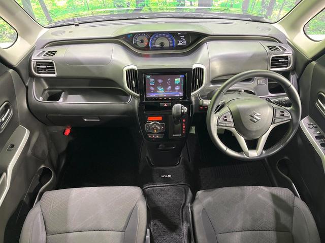 ソリオバンディット ハイブリッドＭＶ　禁煙車　純正８型ナビ　衝突軽減システム　アダプティブクルーズコントロール　電動スライドドア　ドラレコ　スマートキー　ＬＥＤヘッド　純正１６インチアルミ　車線逸脱警報　オートライト　Ｂｌｕｅｔｏｏｔｈ（2枚目）