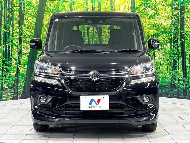 ソリオバンディット ハイブリッドＭＶ　禁煙車　純正８型ナビ　衝突軽減システム　アダプティブクルーズコントロール　電動スライドドア　ドラレコ　スマートキー　ＬＥＤヘッド　純正１６インチアルミ　車線逸脱警報　オートライト　Ｂｌｕｅｔｏｏｔｈ（14枚目）