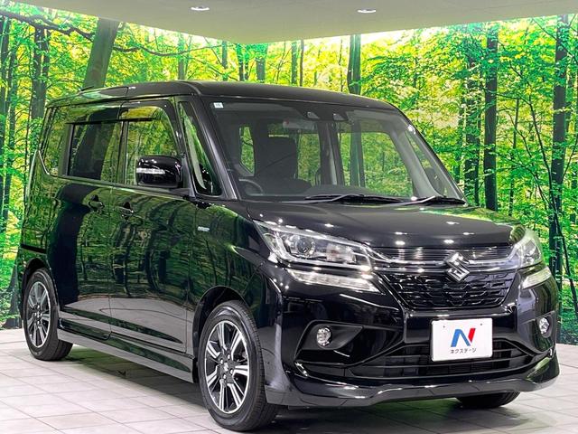 ソリオバンディット ハイブリッドＭＶ　禁煙車　純正８型ナビ　衝突軽減システム　アダプティブクルーズコントロール　電動スライドドア　ドラレコ　スマートキー　ＬＥＤヘッド　純正１６インチアルミ　車線逸脱警報　オートライト　Ｂｌｕｅｔｏｏｔｈ（16枚目）