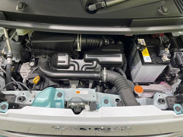 ムーヴキャンバス ストライプスＧ　届出済未使用車　両側電動スライドドア　衝突軽減装置　シートヒーター　スマートキー　オートライト　ＬＥＤヘッドライト　オートエアコン（18枚目）