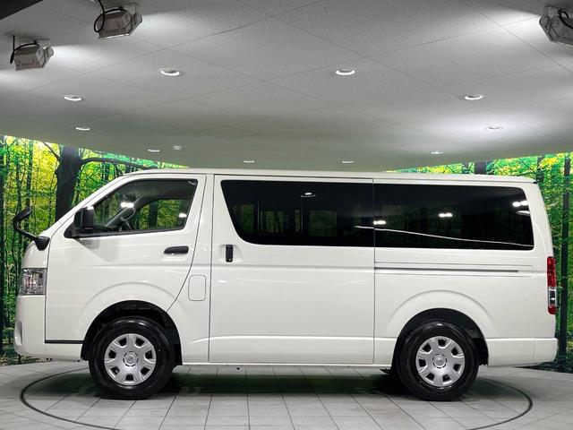 ハイエースバン ロングDX GLパッケージ 禁煙車 4WD ディーゼル 衝突軽減装置 両側スライドドア LEDヘッド デジタルインナーミラー 100V電源 オートハイビーム レーンアシスト オートライト プライバシーガラス(25枚目)