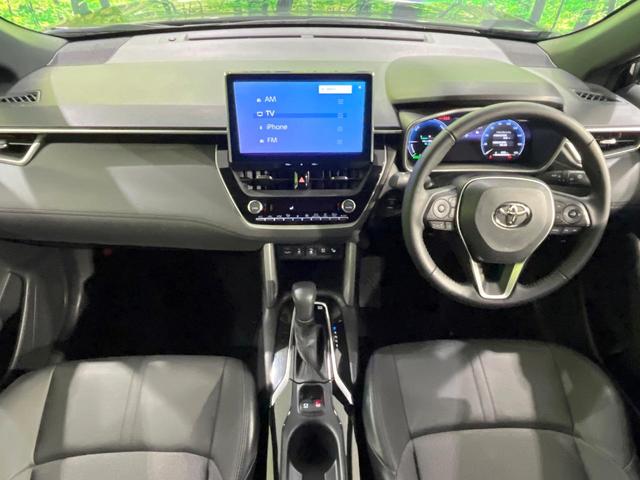 カローラクロス ハイブリッド　Ｚ　パノラマルーフ　禁煙車　１０．５型ディスプレイオーディオ　全周囲カメラ　衝突軽減装置　レーダークルーズ　シートヒーター　パワーシート　ブレーキホールド　ＥＴＣ　オートハイビーム　純正１８インチアルミ（2枚目）