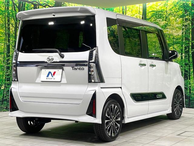 タント カスタムＲＳ　禁煙車　ターボ　純正１０型ナビ　両側電動スライド　全周囲カメラ　衝突被害軽減システム　レーダークルーズ　ハーフレザーシート　ドラレコ　コーナーセンサー　スマートキー　ＬＥＤヘッド　ビルトインＥＴＣ（17枚目）