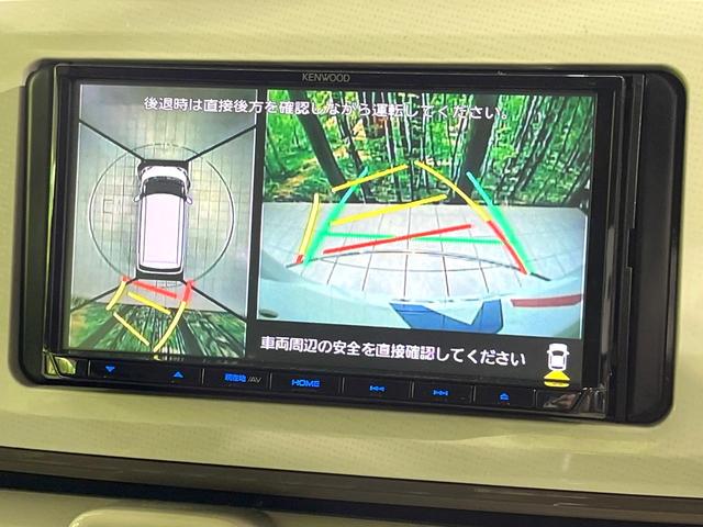 ムーヴキャンバス Ｘメイクアップリミテッド　ＳＡＩＩＩ　禁煙車　ＳＤナビ　全周囲カメラ　衝突軽減装置　両側電動スライド　ＥＴＣ　ドラレコ　Ｂｌｕｅｔｏｏｔｈ　オートハイビーム　オートエアコン　スマートキー　アイドリングストップ　ステアリングスイッチ　ＣＤ（4枚目）