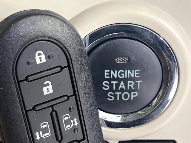 ムーヴキャンバス Ｘメイクアップリミテッド　ＳＡＩＩＩ　禁煙車　ＳＤナビ　全周囲カメラ　衝突軽減装置　両側電動スライド　ＥＴＣ　ドラレコ　Ｂｌｕｅｔｏｏｔｈ　オートハイビーム　オートエアコン　スマートキー　アイドリングストップ　ステアリングスイッチ　ＣＤ（23枚目）