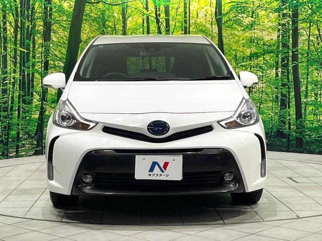 プリウスアルファ Ｇ　禁煙車　５人乗り　９型純正ナビ　バックカメラ　衝突軽減装置　レーダークルーズ　ＥＴＣ　Ｂｌｕｅｔｏｏｔｈ　フルセグ　ドラレコ　ハーフレザーシート　パワーシート　ＬＥＤヘッドライト　レーンアシスト（14枚目）