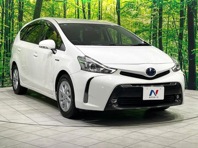 プリウスアルファ Ｇ　禁煙車　５人乗り　９型純正ナビ　バックカメラ　衝突軽減装置　レーダークルーズ　ＥＴＣ　Ｂｌｕｅｔｏｏｔｈ　フルセグ　ドラレコ　ハーフレザーシート　パワーシート　ＬＥＤヘッドライト　レーンアシスト（16枚目）