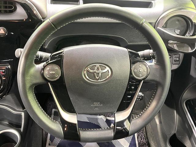 アクア Ｇ　禁煙車　ＳＤナビ　バックカメラ　衝突軽減装置　ＬＥＤヘッド　ＬＥＤフォグ　ＥＴＣ　ドラレコ　Ｂｌｕｅｔｏｏｔｈ　オートハイビーム　スマートキー　ステアリングスイッチ　オートエアコン　オートライト　ＣＤ（11枚目）