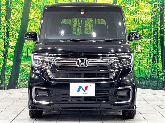 Ｎ－ＢＯＸカスタム Ｌ　禁煙車　純正ナビ　バックカメラ　衝突軽減装置　レーダークルーズ　電動スライド　ＬＥＤヘッド　シートヒーター　クリアランスソナー　オートハイビーム　オートライト　オートエアコン　オートブレーキホールド（14枚目）