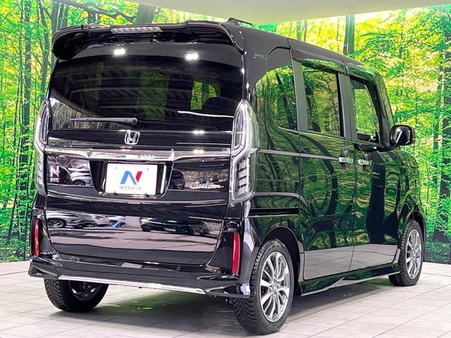 Ｎ－ＢＯＸカスタム Ｌ　禁煙車　純正ナビ　バックカメラ　衝突軽減装置　レーダークルーズ　電動スライド　ＬＥＤヘッド　シートヒーター　クリアランスソナー　オートハイビーム　オートライト　オートエアコン　オートブレーキホールド（17枚目）