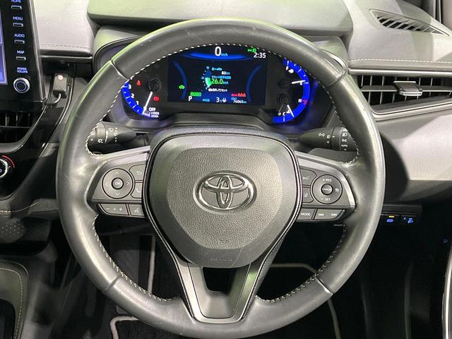 カローラツーリング ハイブリッド　ダブルバイビー　禁煙車　純正８インチディスプレイオーディオ　バックカメラ　衝突被害軽減システム　レーダークルーズ　ハーフレザーシート　ドラレコ　コーナーセンサー　スマートキー　ＬＥＤヘッド　ＥＴＣ　オートハイビーム（11枚目）