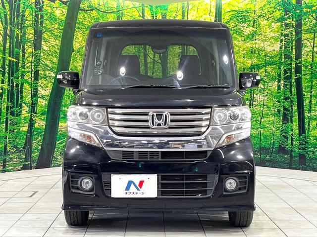 Ｎ－ＢＯＸカスタム Ｇ・Ｌパッケージ　禁煙車　ＳＤナビ　バックカメラ　ドラレコ　ＨＩＤヘッド　ＥＴＣ　純正１４インチアルミ　オートエアコン　Ｂｌｕｅｔｏｏｔｈ　ＤＶＤ再生　フルセグ　ＨＩＤフォグ　プライバシーガラス　ドアバイザー（14枚目）