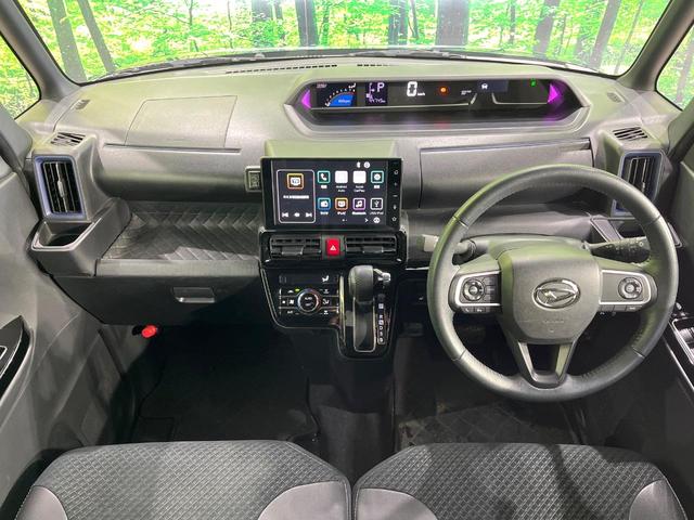 タント カスタムＲＳ　禁煙車　両側電動ドア　９型ディスプレイオーディオ　バックカメラ　衝突被害軽減システム　レーダークルーズ　ハーフレザーシート　ドラレコ　コーナーセンサー　スマートキー　ＬＥＤヘッド　ＥＴＣ（2枚目）