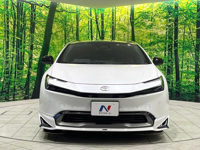 プリウス Z モデリスタエアロ ガラスルーフ 禁煙車 純正12.3型ディスプレイオーディオ 全周囲カメラ 衝突軽減 レーダークルーズ ブラインドスポットモニター シートエアコン LEDヘッド パワーバックドア(14枚目)