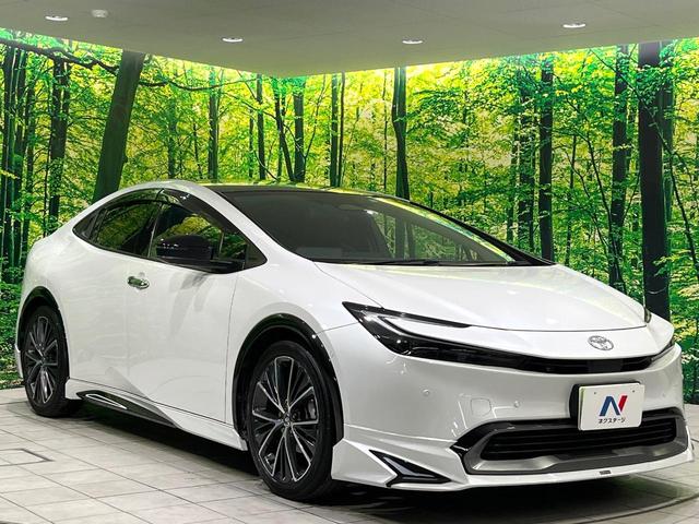 プリウス Z モデリスタエアロ ガラスルーフ 禁煙車 純正12.3型ディスプレイオーディオ 全周囲カメラ 衝突軽減 レーダークルーズ ブラインドスポットモニター シートエアコン LEDヘッド パワーバックドア(16枚目)