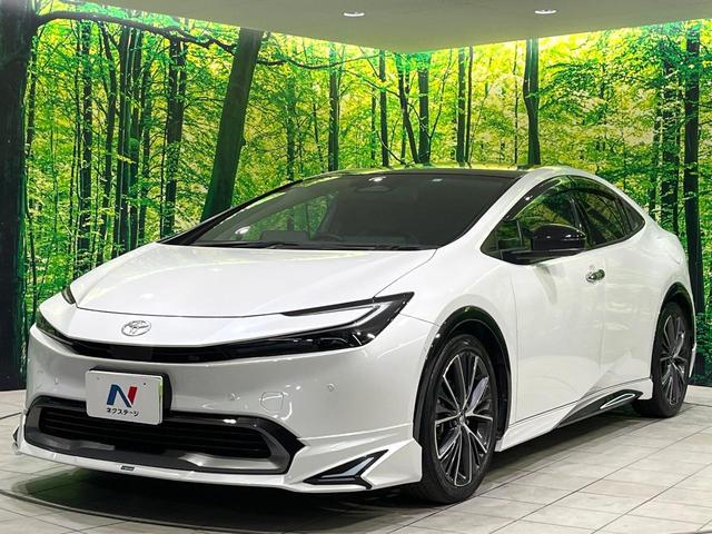プリウス Z モデリスタエアロ ガラスルーフ 禁煙車 純正12.3型ディスプレイオーディオ 全周囲カメラ 衝突軽減 レーダークルーズ ブラインドスポットモニター シートエアコン LEDヘッド パワーバックドア(23枚目)