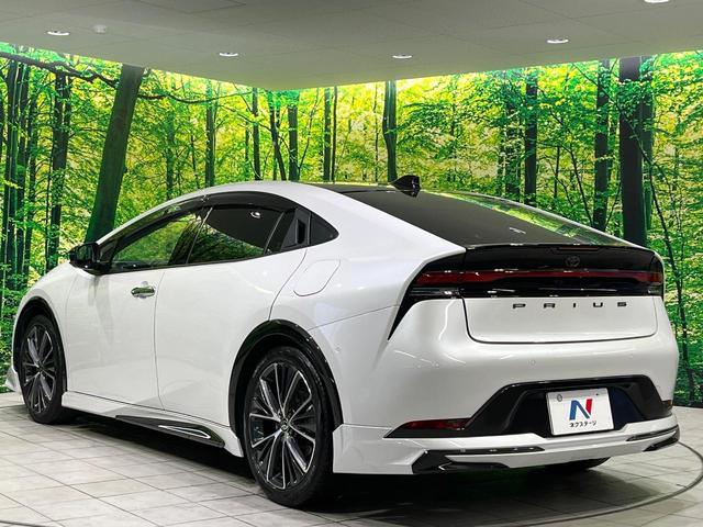 プリウス Z モデリスタエアロ ガラスルーフ 禁煙車 純正12.3型ディスプレイオーディオ 全周囲カメラ 衝突軽減 レーダークルーズ ブラインドスポットモニター シートエアコン LEDヘッド パワーバックドア(24枚目)