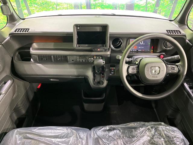 Ｎ－ＢＯＸカスタム ベースグレード　届出済未使用車　電動スライドドア　衝突被害軽減システム　コーナーセンサー　スマートキー　ＬＥＤヘッド　純正１４インチアルミ　車線逸脱警報　オートライト　オートエアコン（2枚目）