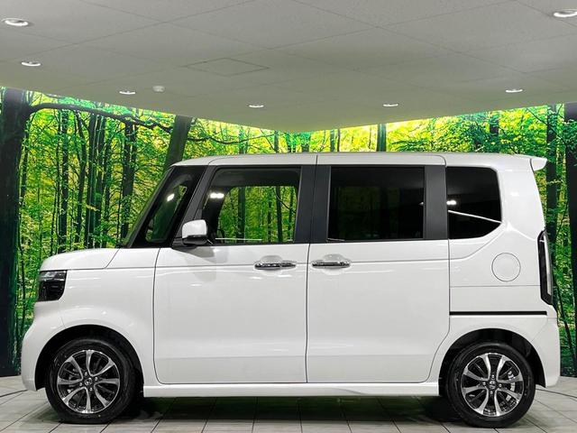 Ｎ－ＢＯＸカスタム ベースグレード　届出済未使用車　電動スライドドア　衝突被害軽減システム　コーナーセンサー　スマートキー　ＬＥＤヘッド　純正１４インチアルミ　車線逸脱警報　オートライト　オートエアコン（24枚目）