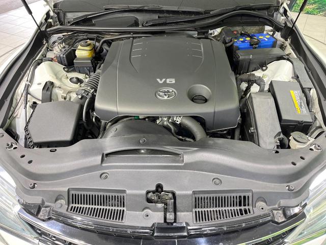 マークX プレミアム 禁煙車 SDナビ HIDヘッド クルコン ETC ドラレコ パワーシート シートヒーター Bluetooth クリアランスソナー オートエアコン オートライト ステアリングスイッチ 純正アルミ(18枚目)