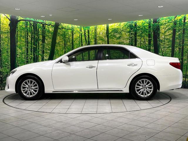 マークX プレミアム 禁煙車 SDナビ HIDヘッド クルコン ETC ドラレコ パワーシート シートヒーター Bluetooth クリアランスソナー オートエアコン オートライト ステアリングスイッチ 純正アルミ(27枚目)