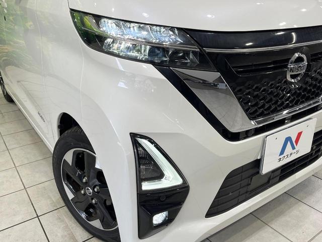 ルークス ハイウェイスター　Ｘ　禁煙車　純正９型ナビ　全周囲カメラ　衝突軽減装置　電動スライド　ＬＥＤヘッド　ＬＥＤフォグ　オートエアコン　オートライト　スマートキー　Ｂｌｕｅｔｏｏｔｈ　純正１４インチアルミ　ステアリングスイッチ（12枚目）