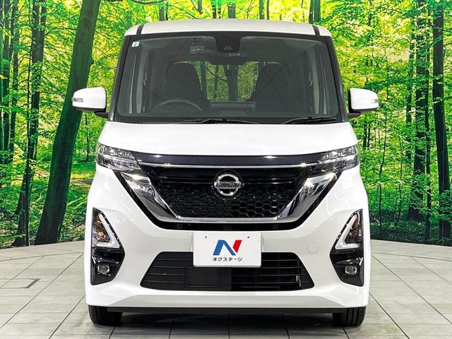 ルークス ハイウェイスター　Ｘ　禁煙車　純正９型ナビ　全周囲カメラ　衝突軽減装置　電動スライド　ＬＥＤヘッド　ＬＥＤフォグ　オートエアコン　オートライト　スマートキー　Ｂｌｕｅｔｏｏｔｈ　純正１４インチアルミ　ステアリングスイッチ（14枚目）