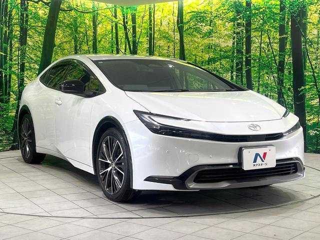 プリウス Ｚ　禁煙車　純正１２．３型ナビ　全周囲カメラ　衝突軽減装置　レーダークルーズ　デジタルインナーミラー　シートエアコン　ＬＥＤヘッド　純正１９インチアルミ　ブレーキホールド　オートハイビーム　スマートキー（16枚目）