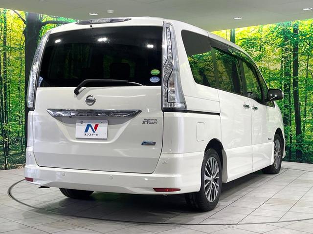 セレナ ハイウェイスター　Ｖセレ＋セーフティＩＩ　ＳＨＶ　禁煙車　両側電動ドア　ＳＤナビ　全周囲カメラ　衝突被害軽減システム　ドラレコ　コーナーセンサー　スマートキー　ＨＩＤヘッド　ＥＴＣ　純正１６インチアルミ　車線逸脱警報　オートライト　プライバシーＧ（33枚目）