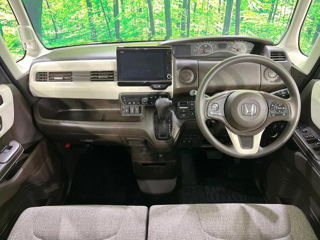 N-BOX L 禁煙車 純正8型ナビ バックカメラ 衝突軽減装置 レーダークルーズ 両側電動スライド シートヒーター LEDヘッド ETC オートブレーキホールド オートハイビーム 車線逸脱警報 ステアリングスイッチ(2枚目)