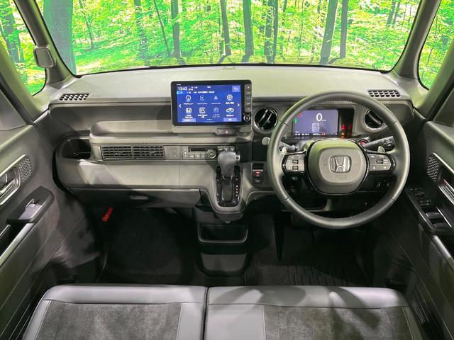 N-BOXカスタム ターボ ターボ 禁煙車 純正9型ナビ バックカメラ 衝突軽減装置 レーダークルーズ 両側電動スライド LEDヘッド シートヒーター オートハイビーム オートエアコン 純正15インチアルミ ブレーキホールド(2枚目)