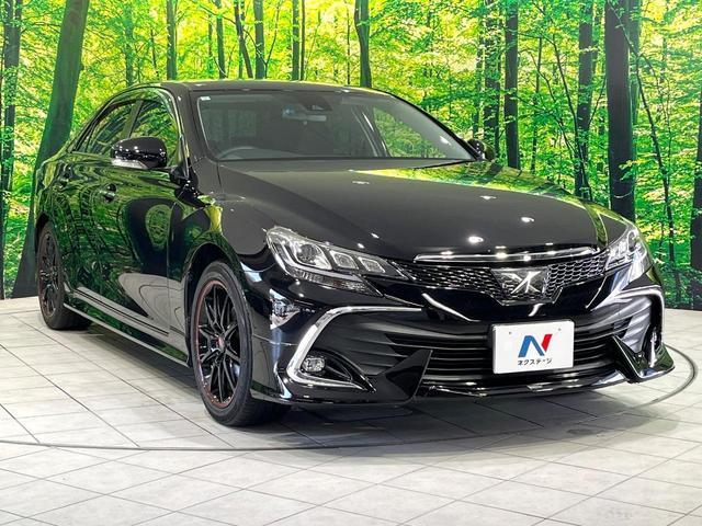 マークX 250G 禁煙車 エアロ 純正ナビ バックカメラ 衝突被害軽減システム レーダークルーズ パワーシート スマートキー HIDヘッド ETC 車線逸脱警報 オートライト デュアルエアコン Bluetooth(16枚目)