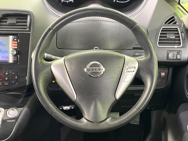 セレナ ハイウェイスター Vセレクション 禁煙車 両側電動ドア 純正SDナビ バックカメラ コーナーセンサー スマートキー HIDヘッド ETC オートライト オートエアコン リアエアコン Bluetooth CD DVD再生 フルセグ(12枚目)