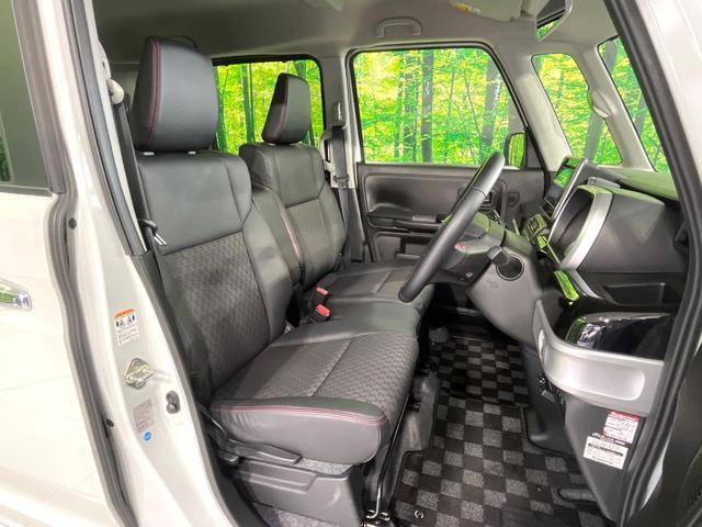 スペーシアカスタム ハイブリッドＸＳ　両側電動ドア　ＳＤナビ　衝突被害軽減システム　レーダークルーズ　禁煙車　ハーフレザーシート　シートヒーター　ドラレコ　スマートキー　ＬＥＤヘッド　ＥＴＣ　純正１５インチアルミ　車線逸脱警報（8枚目）