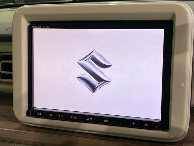 アルトラパン X 純正8型SDナビ 衝突被害軽減 全周囲カメラ 禁煙車 シートヒーター ドラレコ スマートキー HIDヘッド ビルトインETC 純正14インチアルミ オートライト オートエアコン Bluetooth(4枚目)