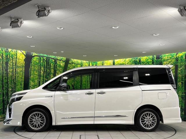 ヴォクシー ハイブリッドＺＳ　煌ＩＩ　禁煙車　モデリスタフルエアロ　衝突被害軽減　純正９型ナビ　バックカメラ　両側電動スライドドア　クルーズコントロール　ＥＴＣ　フルセグ　Ｂｌｕｅｔｏｏｔｈ接続　前席シートヒーター　ＬＥＤヘッドライト（24枚目）