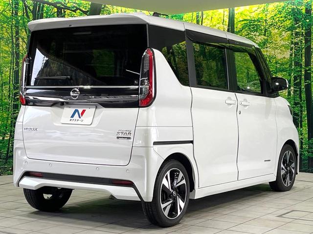 ルークス ハイウェイスター　Ｇターボプロパイロットエディション　禁煙車　純正９型ナビ　両側電動ドア　全周囲カメラ　衝突被害軽減システム　プロパイロット　ドラレコ　コーナーセンサー　スマートキー　ＬＥＤヘッド　ビルトインＥＴＣ　純正１５インチアルミ　オートライト（17枚目）