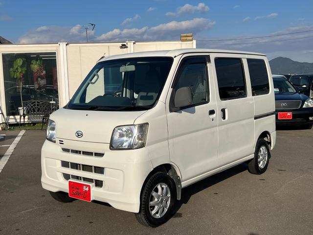 ハイゼットカーゴ スペシャル　当店下取り車　両側スライドドア　社外１２インチアルミ　ケンウッド製ＣＤチューナー　鍵２個　リアフィルム貼り（12枚目）