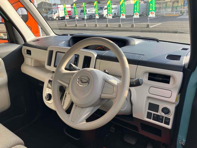 ムーヴキャンバス X SAIII バックカメラ 両側スライドドア ナビ TV クリアランスソナー 衝突被害軽減システム オートライト スマートキー アイドリングストップ 電動格納ミラー ベンチシート CVT 盗難防止システム ABS(11枚目)