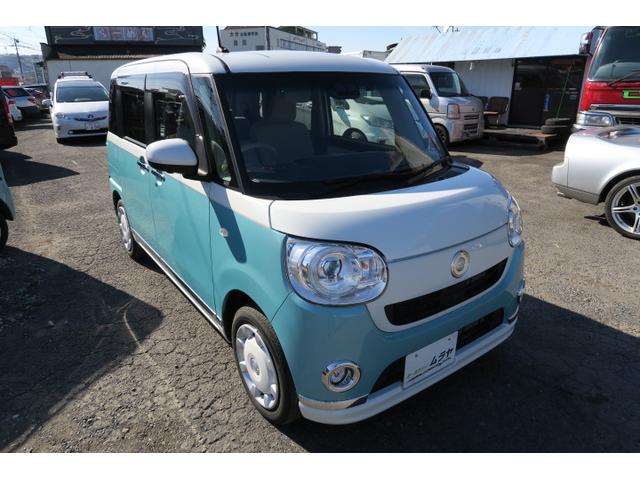 ムーヴキャンバス GメイクアップVS SAIII 両側電動スライドドア ナビ フルセグ 全方位モニター ドライブレコーダー オートエアコン スマートキー プッシュスタート シートヒーター(4枚目)