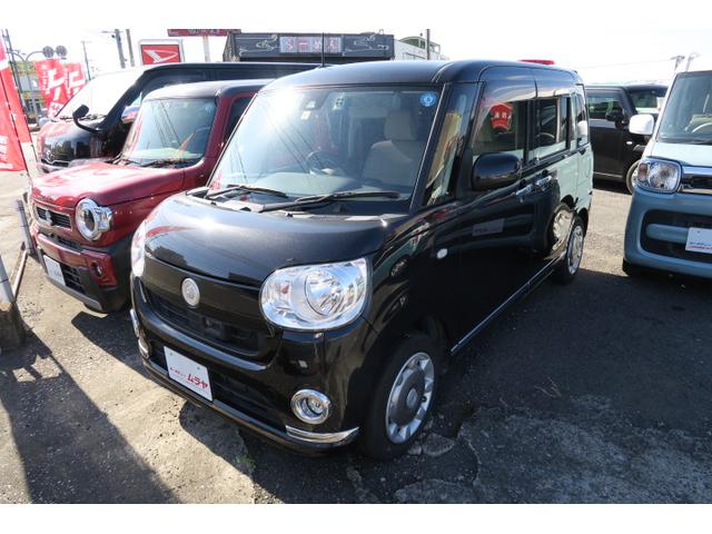 ムーヴキャンバス Ｘリミテッドメイクアップ　ＳＡＩＩ　両側電動スライドドア　ＥＴＣ　純正ナビ　フルセグ　バックモニター　トラクションコントロール　スマートキー　プッシュスタート　オートエアコン　ドライブレコーダー　電動格納ミラー（2枚目）