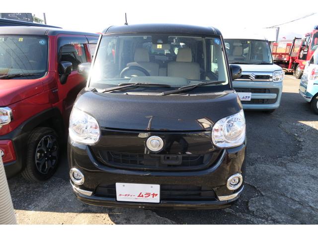 ムーヴキャンバス Ｘリミテッドメイクアップ　ＳＡＩＩ　両側電動スライドドア　ＥＴＣ　純正ナビ　フルセグ　バックモニター　トラクションコントロール　スマートキー　プッシュスタート　オートエアコン　ドライブレコーダー　電動格納ミラー（3枚目）